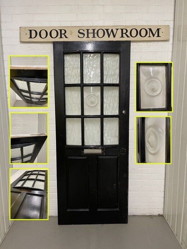 Reclaimed BOW DESIGN Wooden Panel External Front Door 2028 x 808 or 810mm