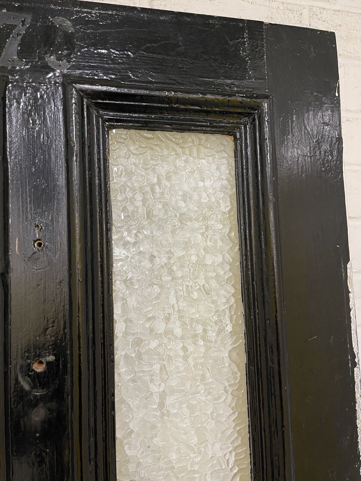 Reclaimed Victorian Edwardian Wooden Panel Front Door 1950 or 1945 x 760mm