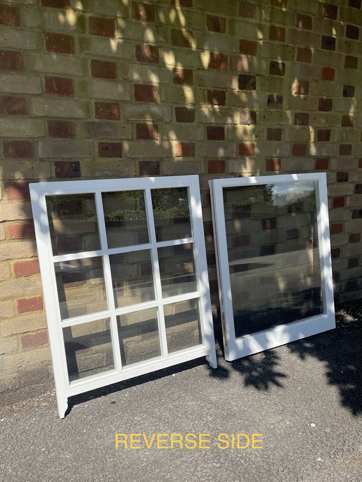 Modern Georgian Bar Double Glazed Matching Wooden Sash Windows Top and Bottom