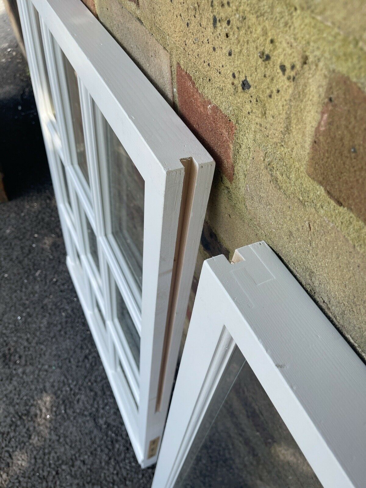 Modern Georgian Bar Double Glazed Matching Wooden Sash Windows Top and Bottom