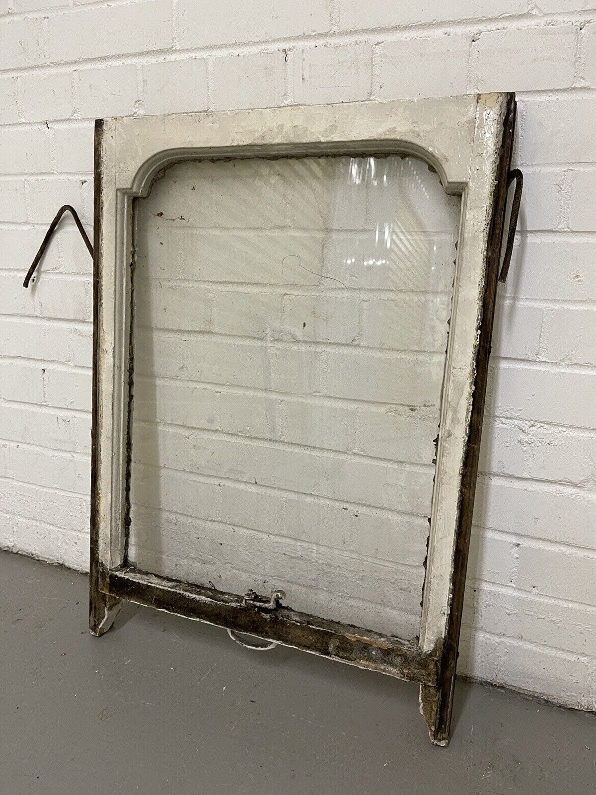 Reclaimed Old Edwardian Arch Sash Wooden Window 770 x 555mm