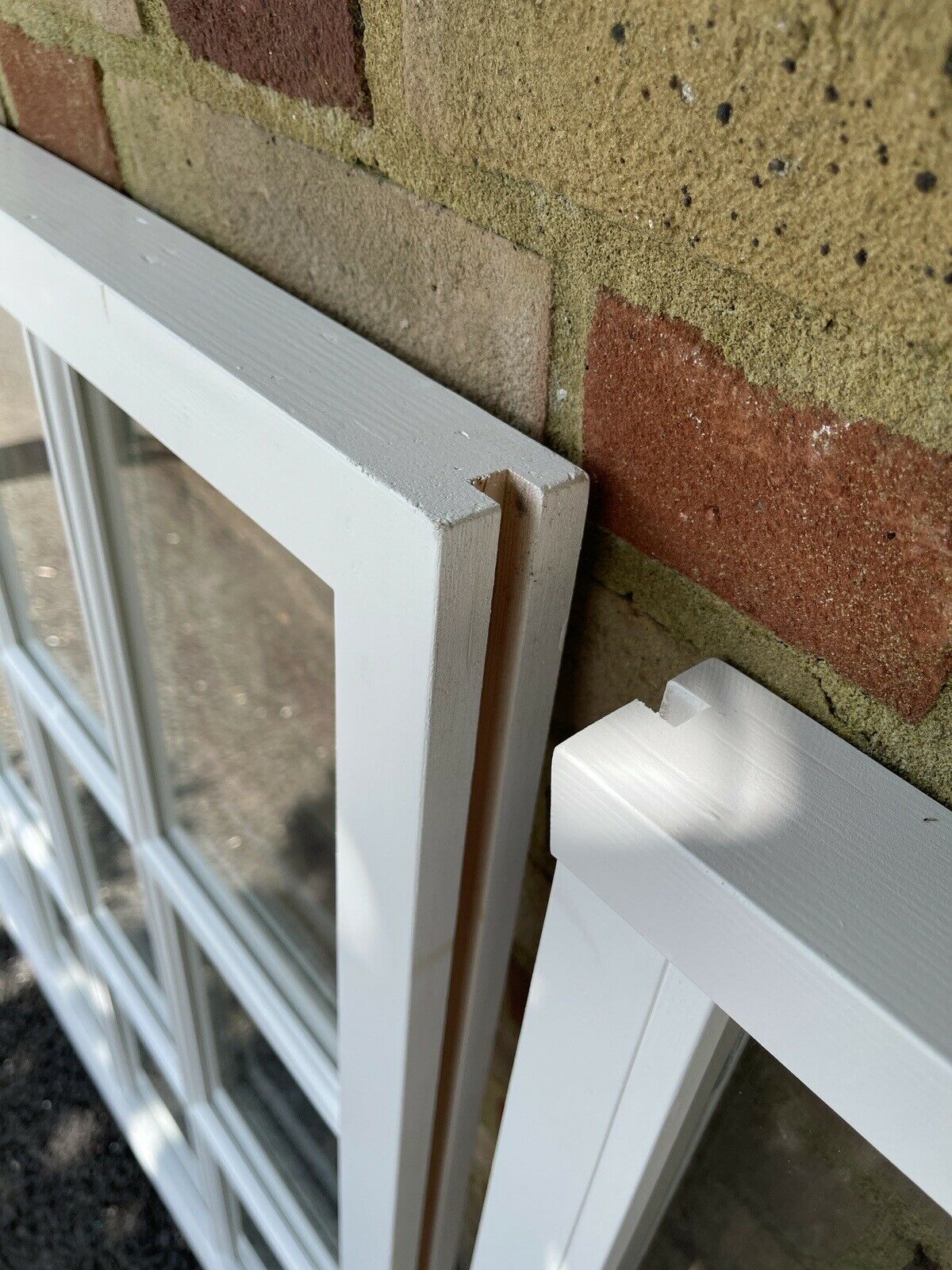 Modern Georgian Bar Double Glazed Matching Wooden Sash Windows Top and Bottom