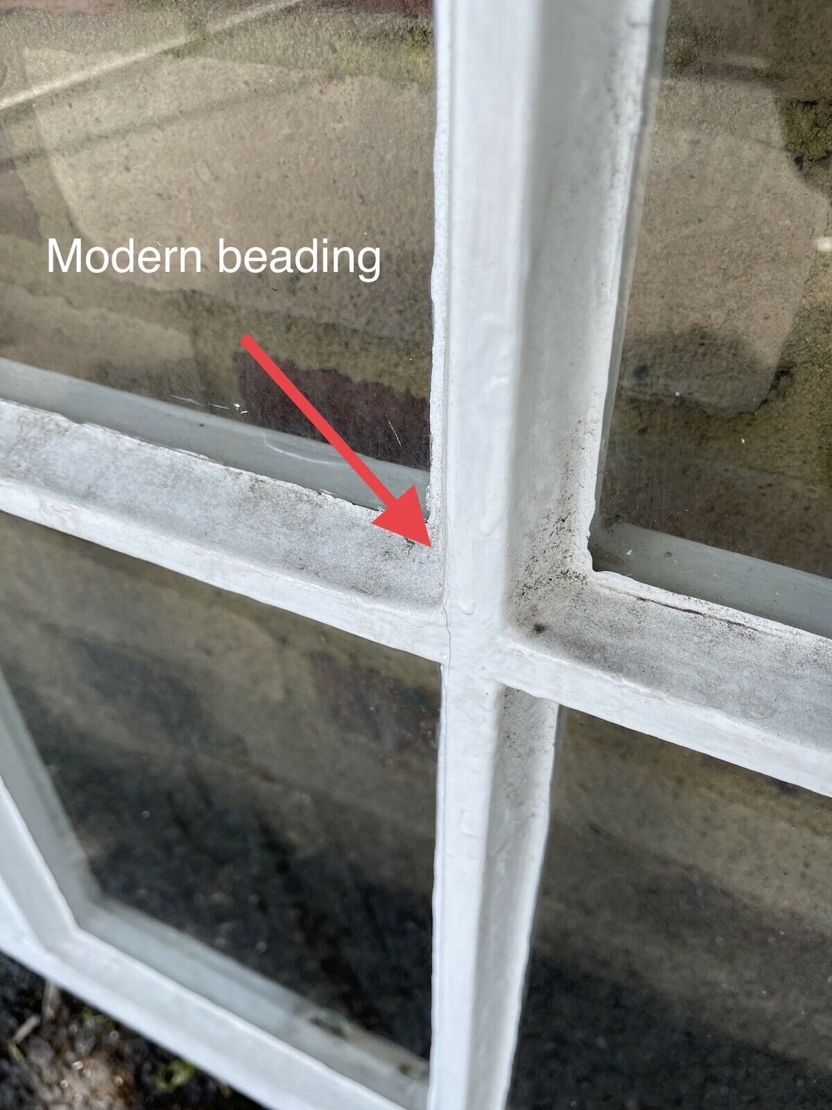 Modern Georgian 8 Panel Wooden Window 1080 x 830mm