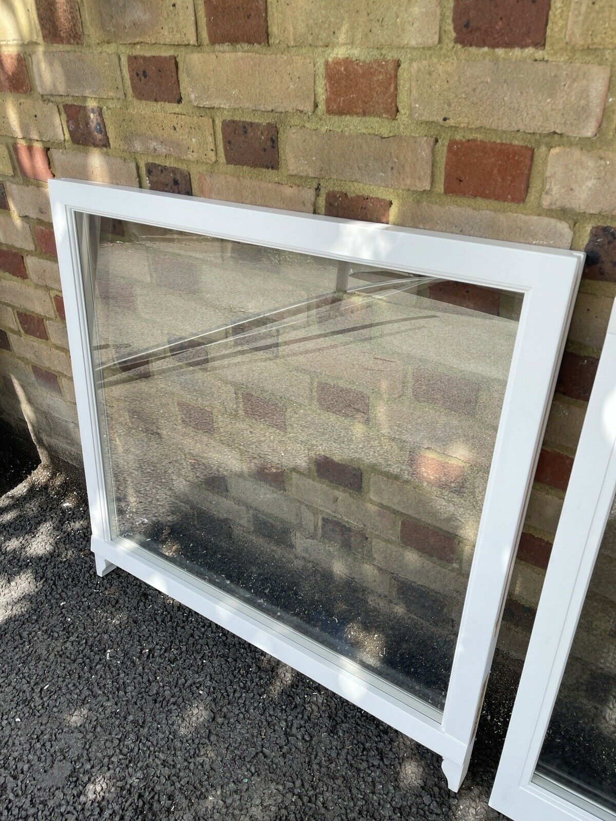 Modern Double Glazed Matching Wooden Sash Windows Top and Bottom