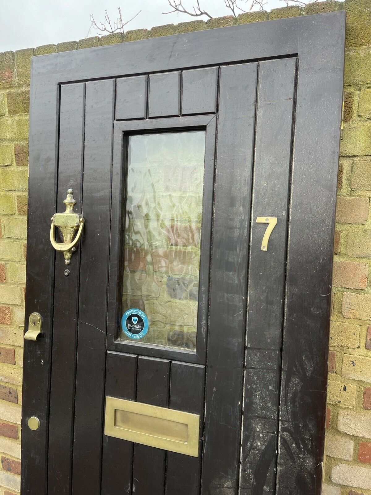 Reclaimed Wooden Panel External Front Door 1985 x 805mm