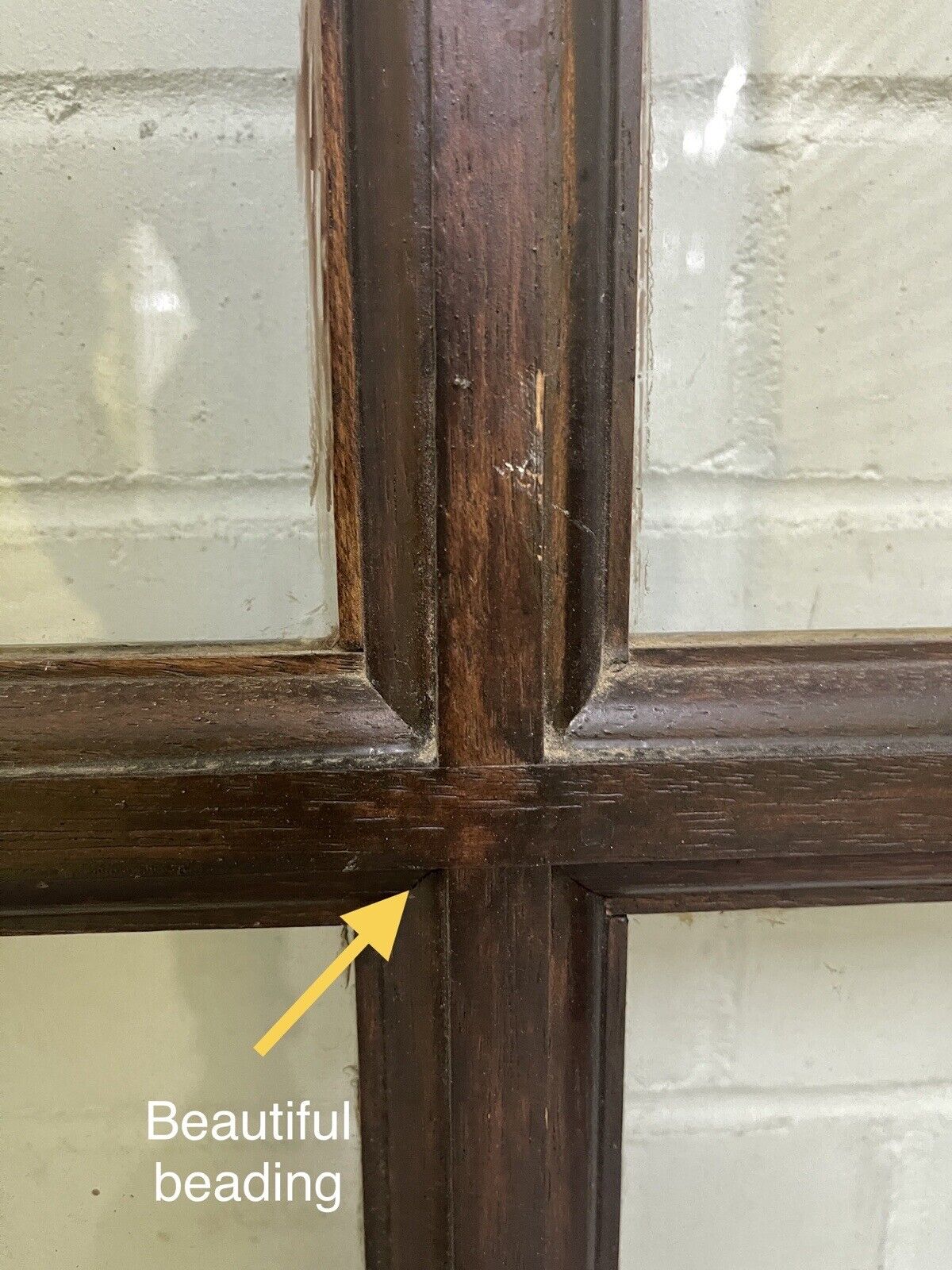 Solid Hardwood External Glass panel Stable Door 1970 X 830mm