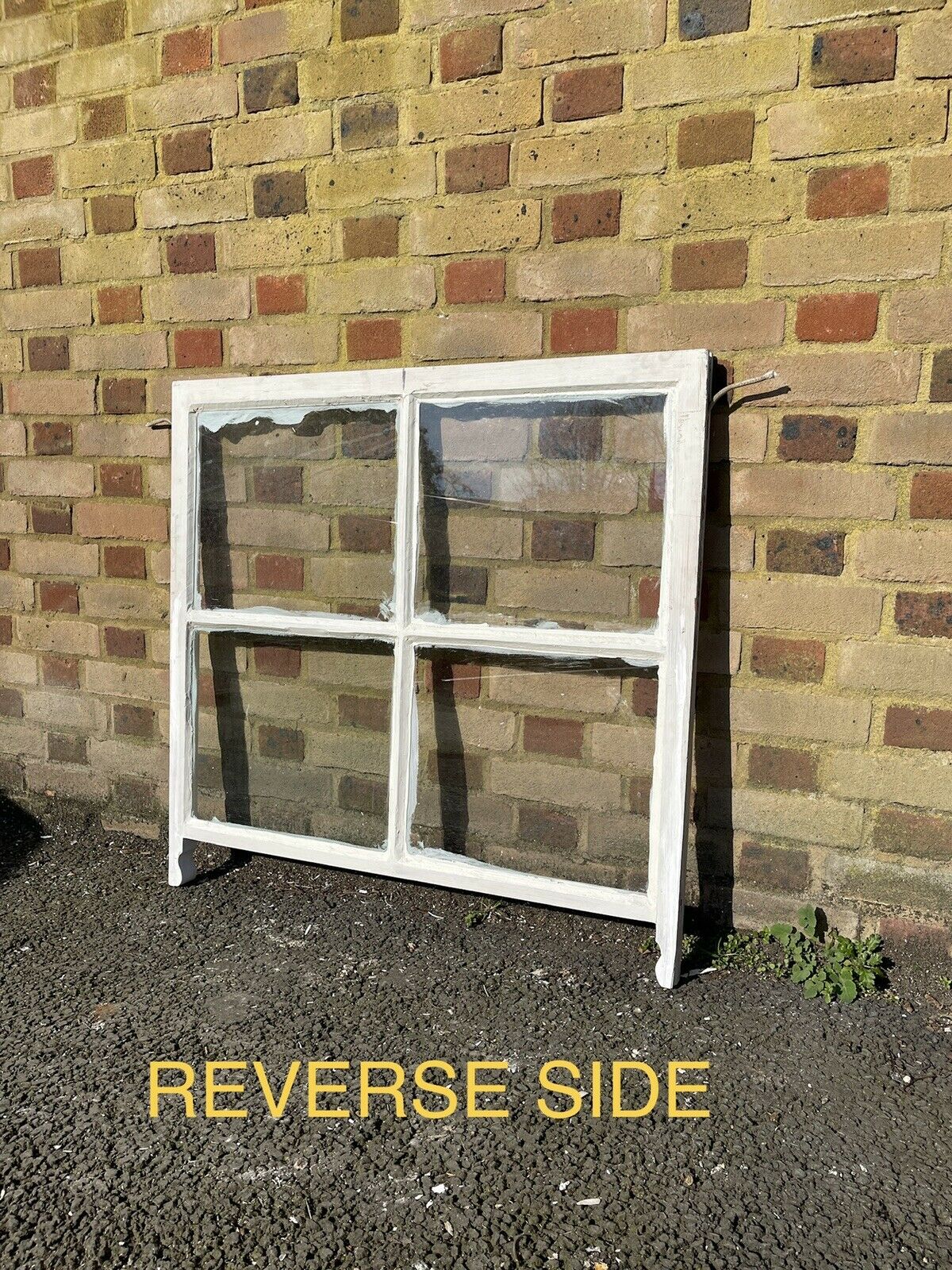 Reclaimed Old Georgian 4 Panel Wooden Window