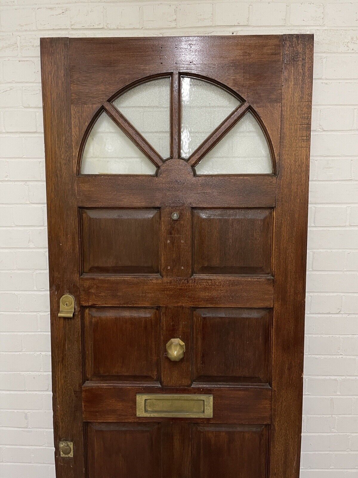 Reclaimed Carolina Old Single Glazed Glass Wooden Door 1970 x 830mm