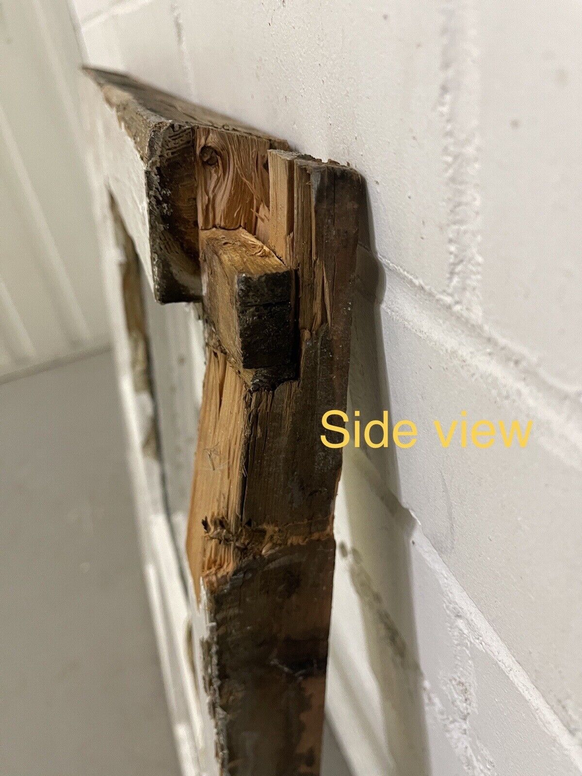 Reclaimed Old Georgian 4 Panel Wooden Window 500 x 585mm
