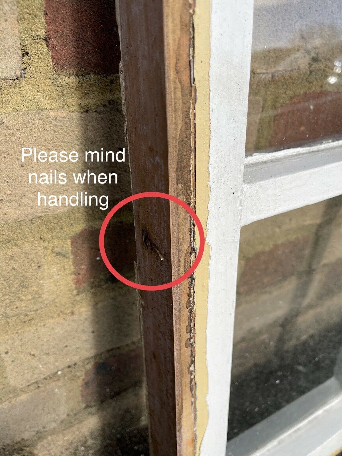 Modern Georgian 4 Panel Wooden Window 563 x 750mm