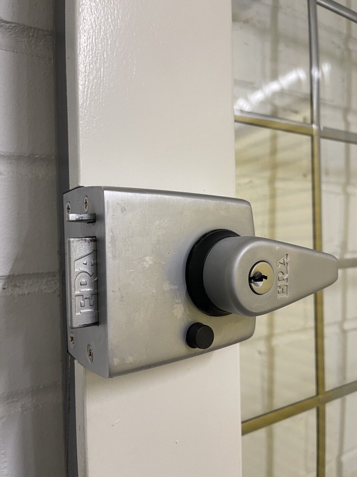 Reclaimed Style Wooden Bespoke Hardwood Leaded Light Front Door 2210 x 980mm