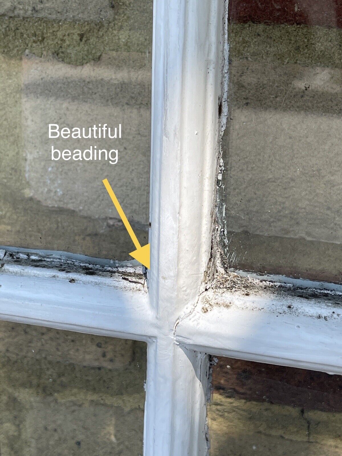 Pair Of Reclaimed Georgian 6 Panel Wooden Panel Sash Window 1055x1205 1025x1210