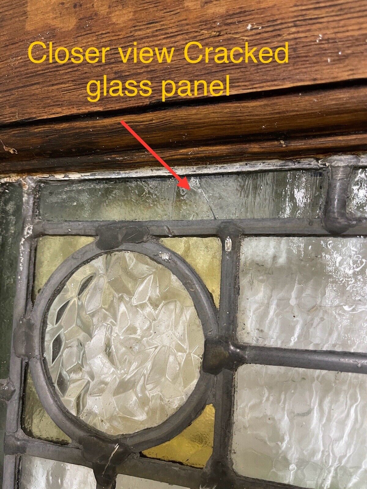 Reclaimed Arts And Crafts Old Oak Wooden Front Door 2120 Or 2125 x 1140mm