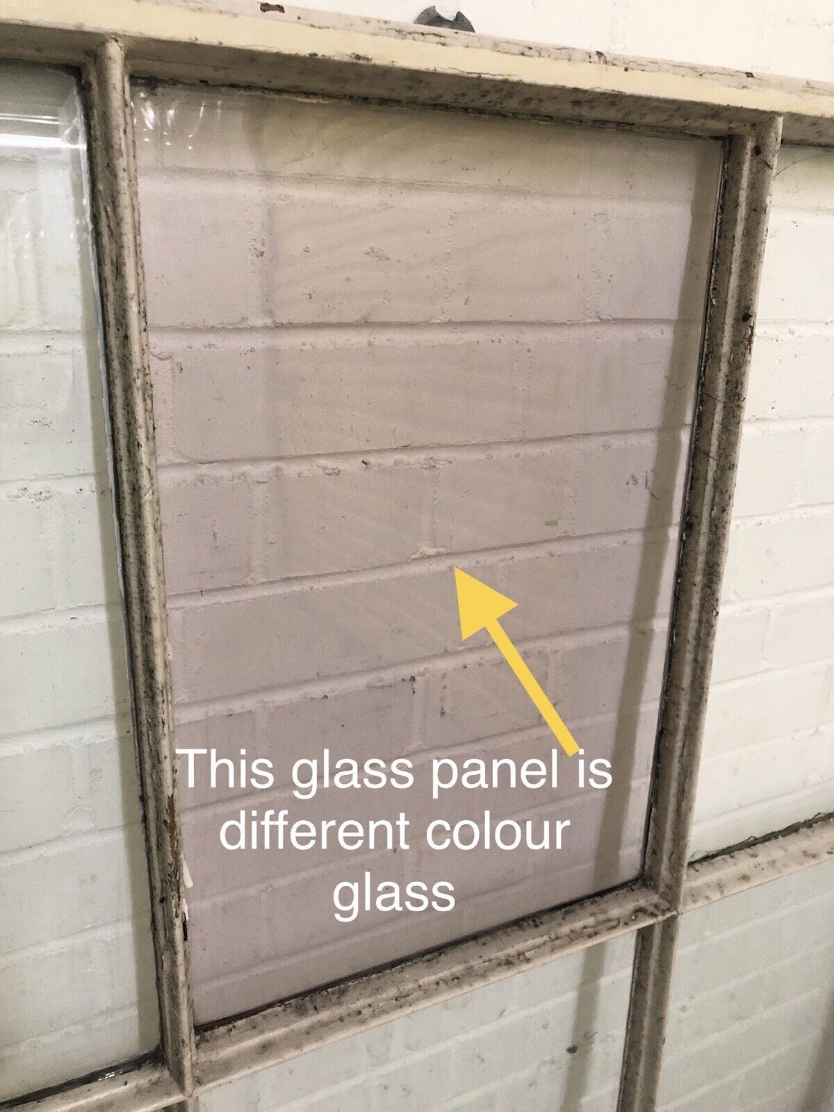 Reclaimed Old Large Georgian 6 Panel Wooden Window 1217 x 1225mm