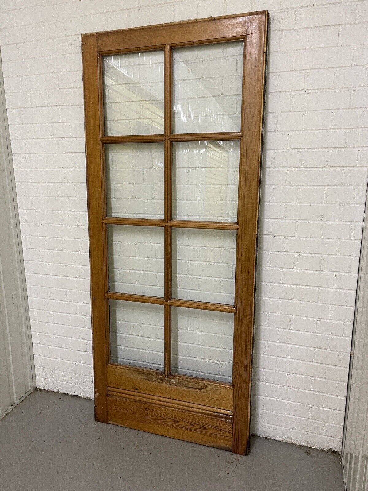 Reclaimed Georgian Wooden Panel External Side Back Door 1995 x 855mm