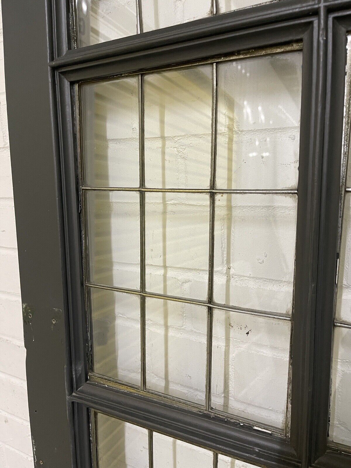 Reclaimed Art Deco Leaded Glass Arts Craft Internal Door 2055 or 2065 x 677mm