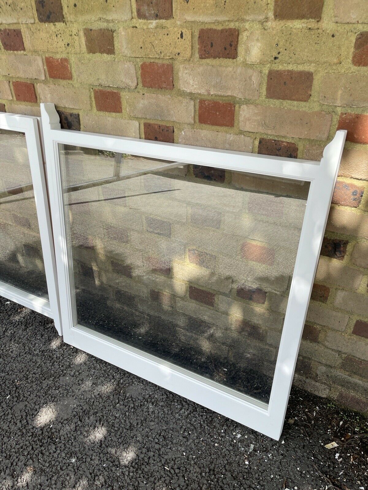 Modern Double Glazed Matching Wooden Sash Windows Top and Bottom