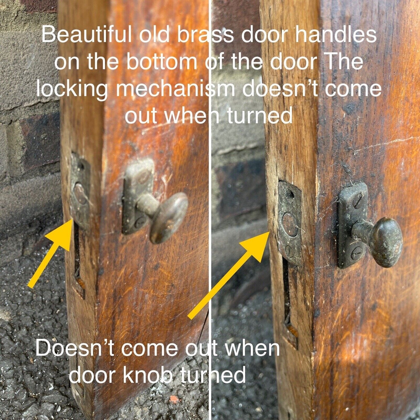 Reclaimed Old Wooden Front Door 1977mm x 990mm