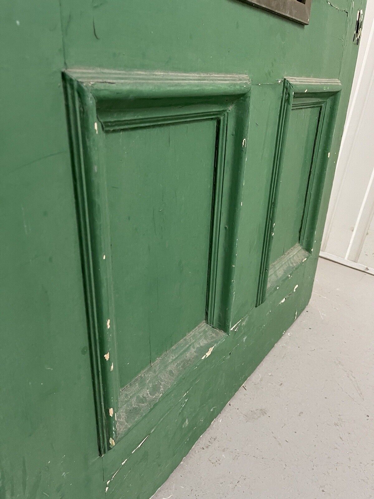 Reclaimed Old Victorian Edwardian Wooden Panel Front Door 2130 x 990 or 985mm