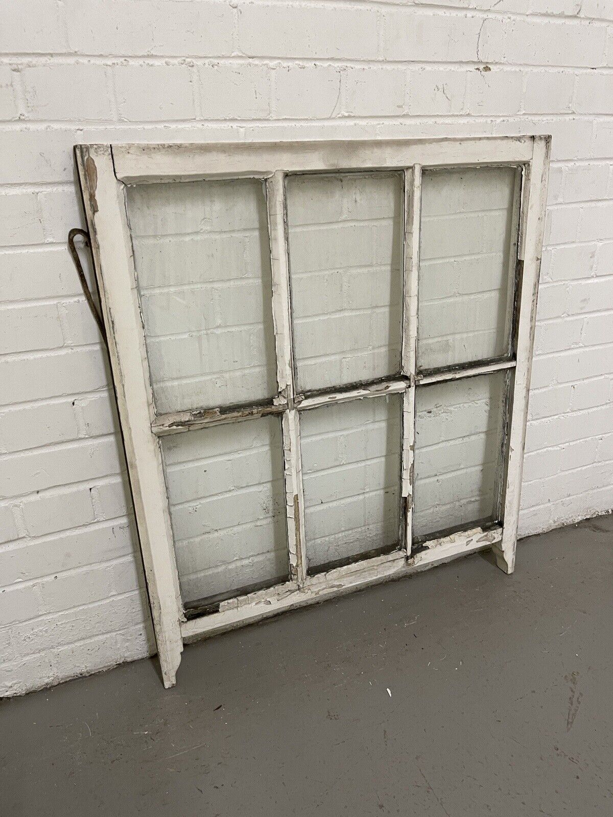 Reclaimed Georgian 6 Panel Wooden Panel Sash Window 780 x 900mm