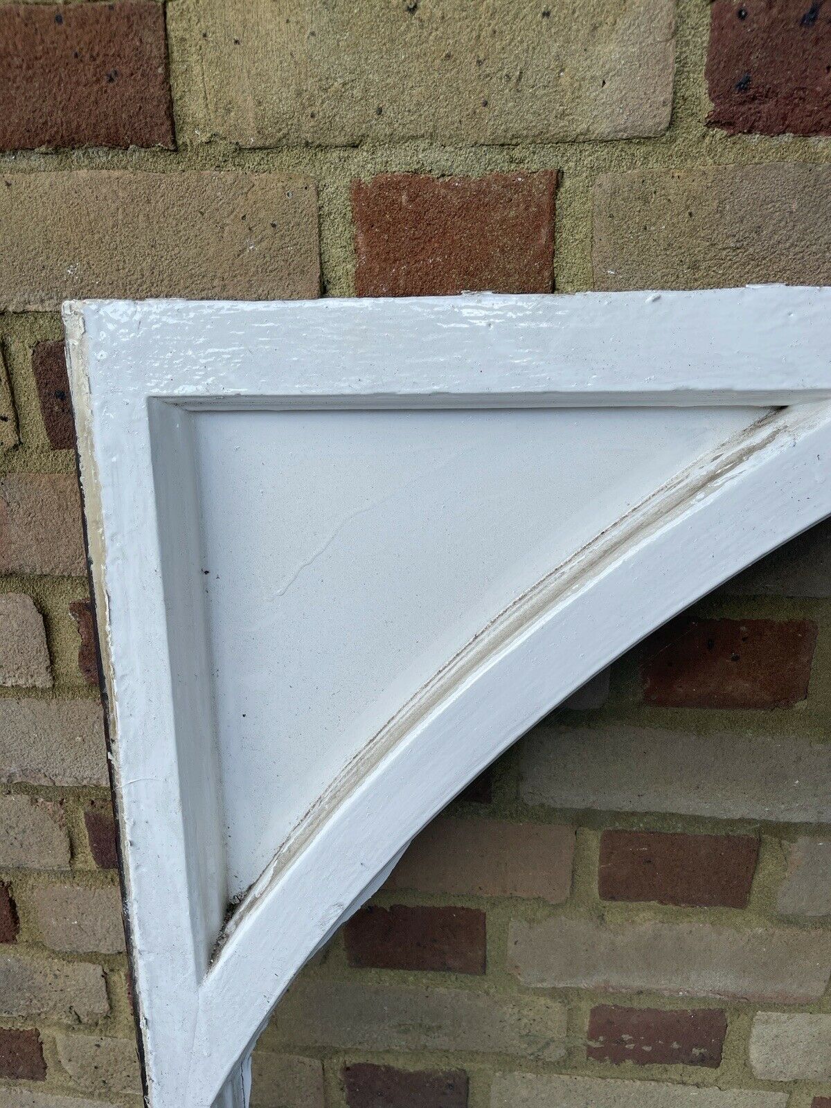 Reclaimed Old Edwardian Arch Wooden Sash Window 1015 x 915mm