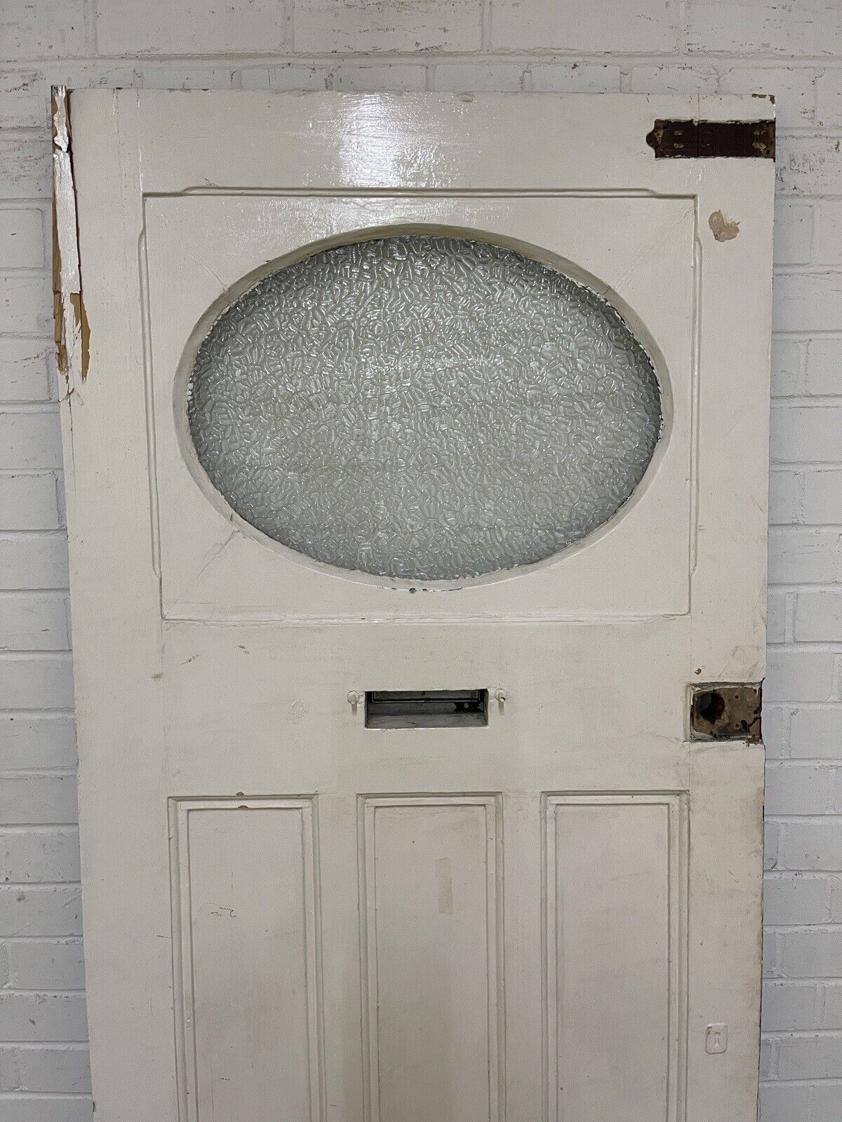 Reclaimed Old 1930s Art Deco Edwardian Timber Wooden Front Door 2025 x 810mm