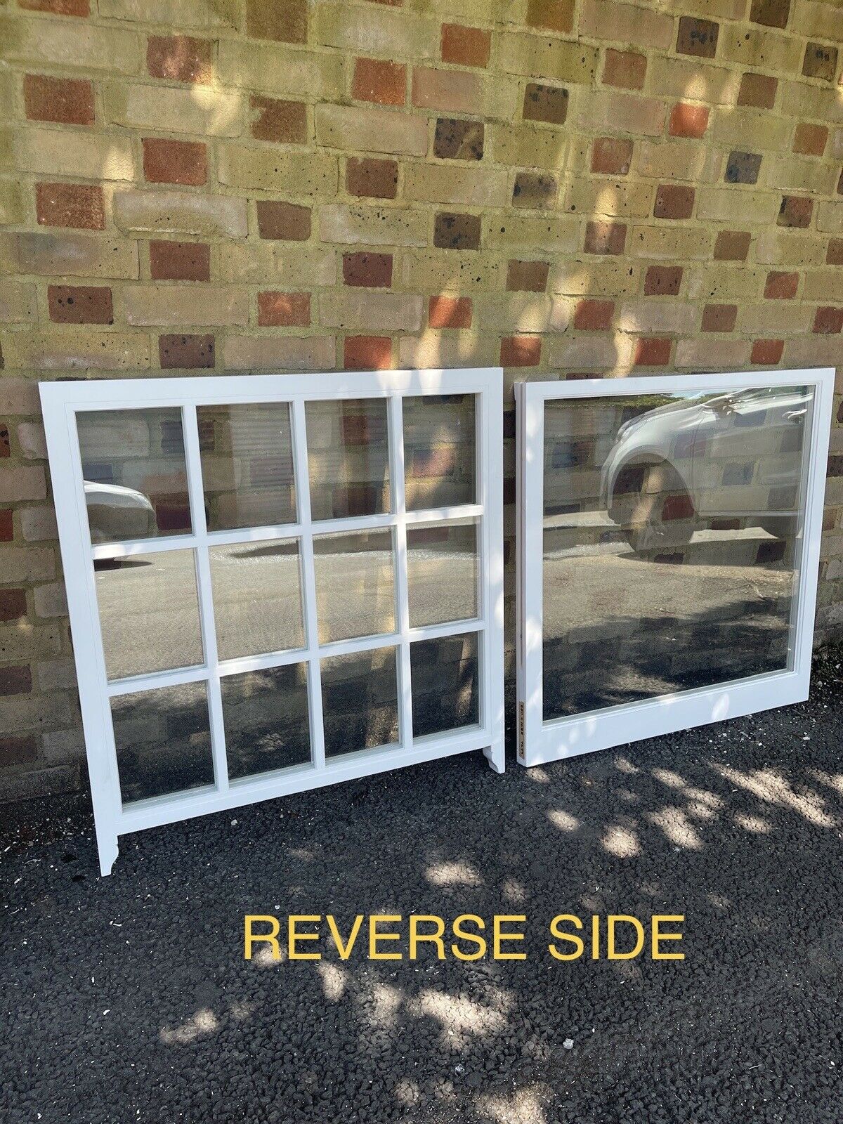 Modern Georgian Bar Double Glazed Matching Wooden Sash Windows Top and Bottom