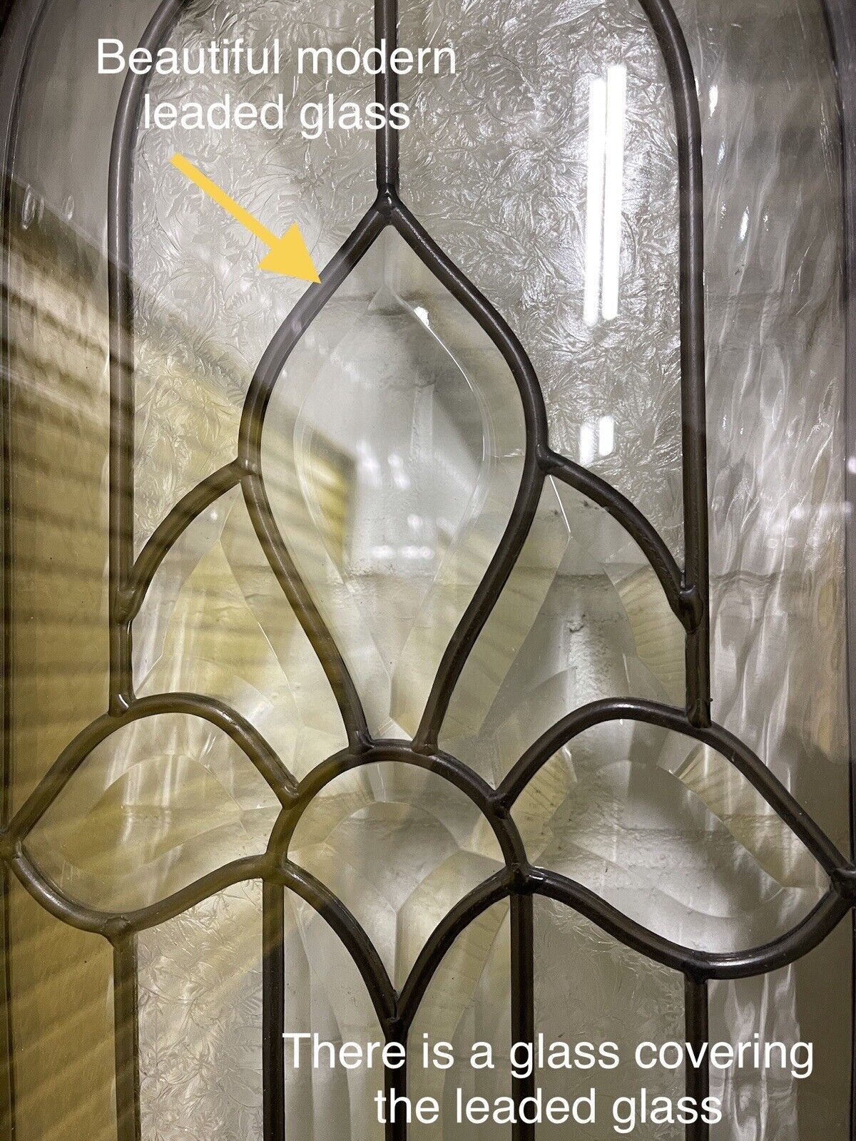 Reclaimed Victorian Style Wooden Panel External Front Door 1980 1965 x 840mm