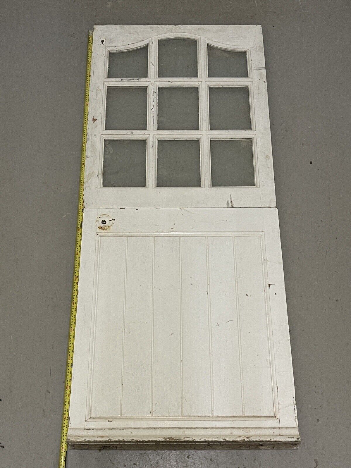Solid Hardwood External Glass panel Stable Door 1800 X 755mm