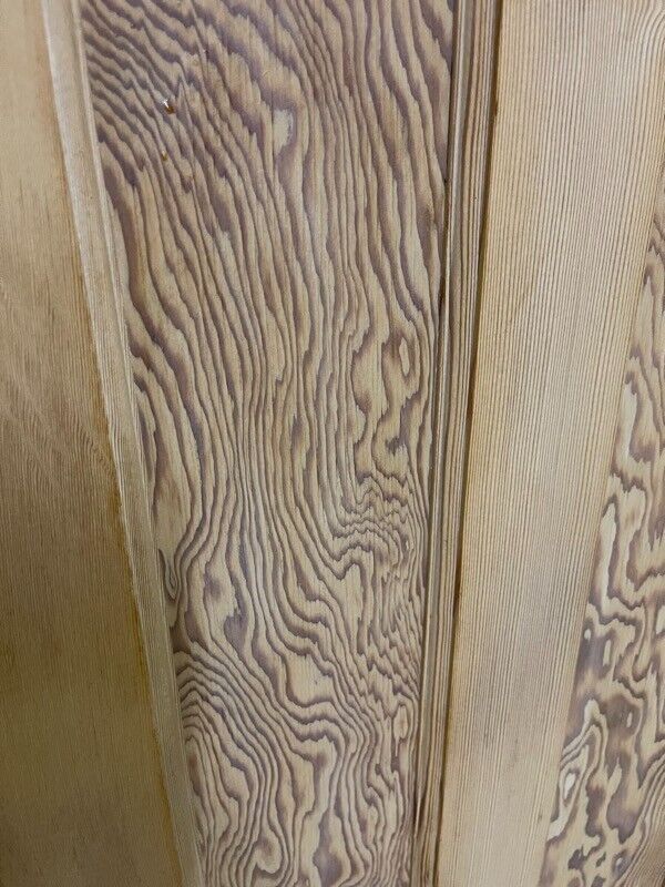 Reclaimed 1930s Edwardian 1 over 3 panel pine Internal door 1965 1960mm x 760mm