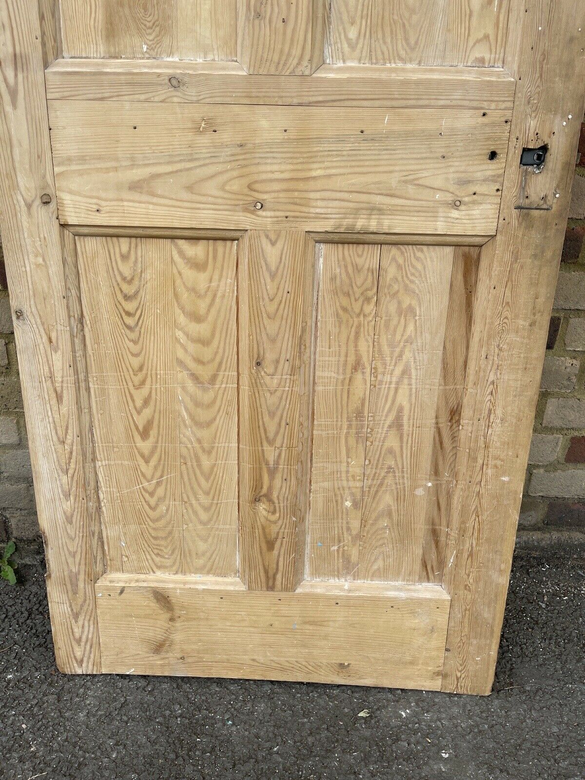 Original Vintage Reclaimed Victorian Pine Internal 4 panel Door 1960 x 753mm