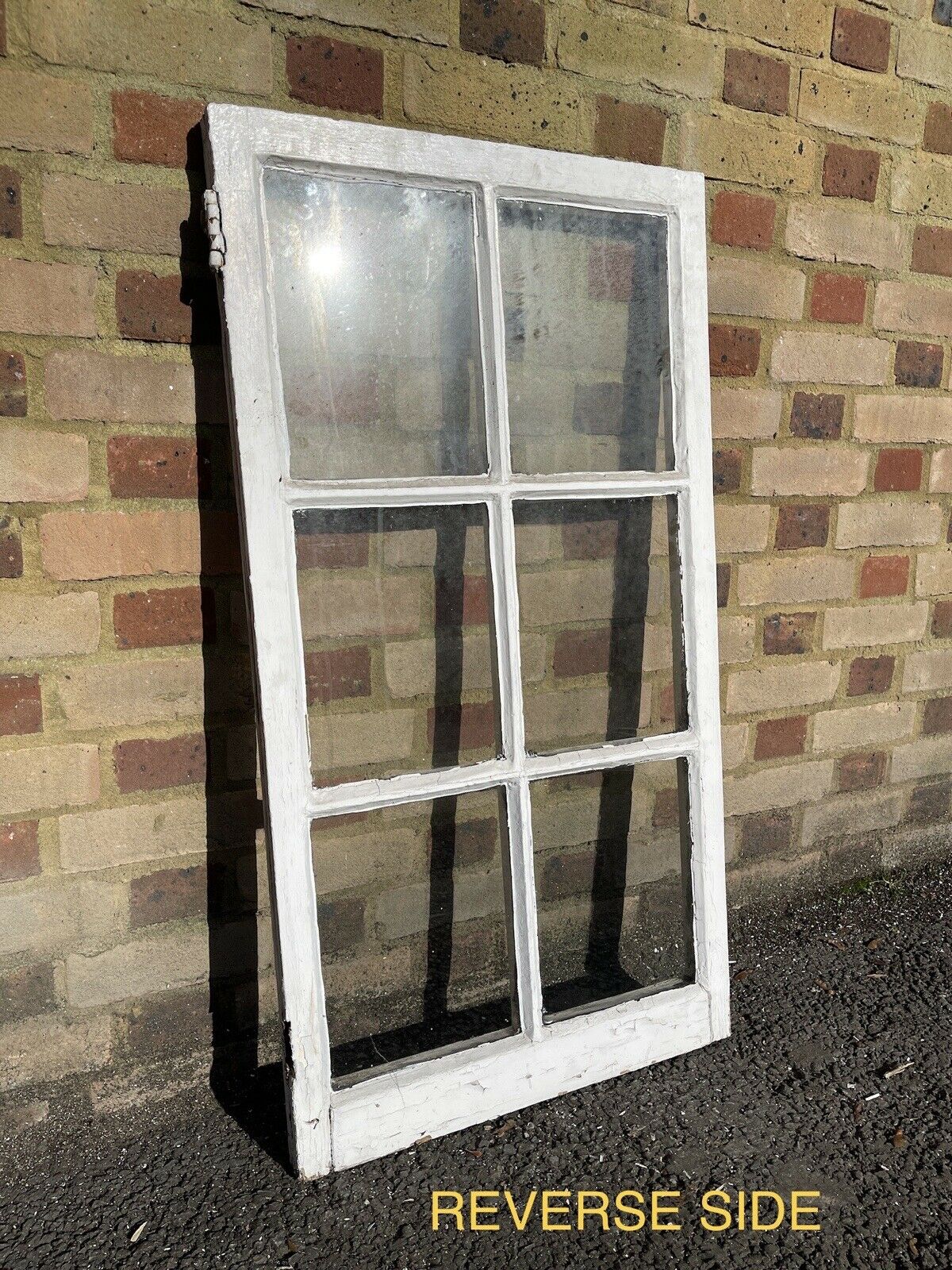 Modern Georgian 6 Panel Wooden Window 563 x 1052mm