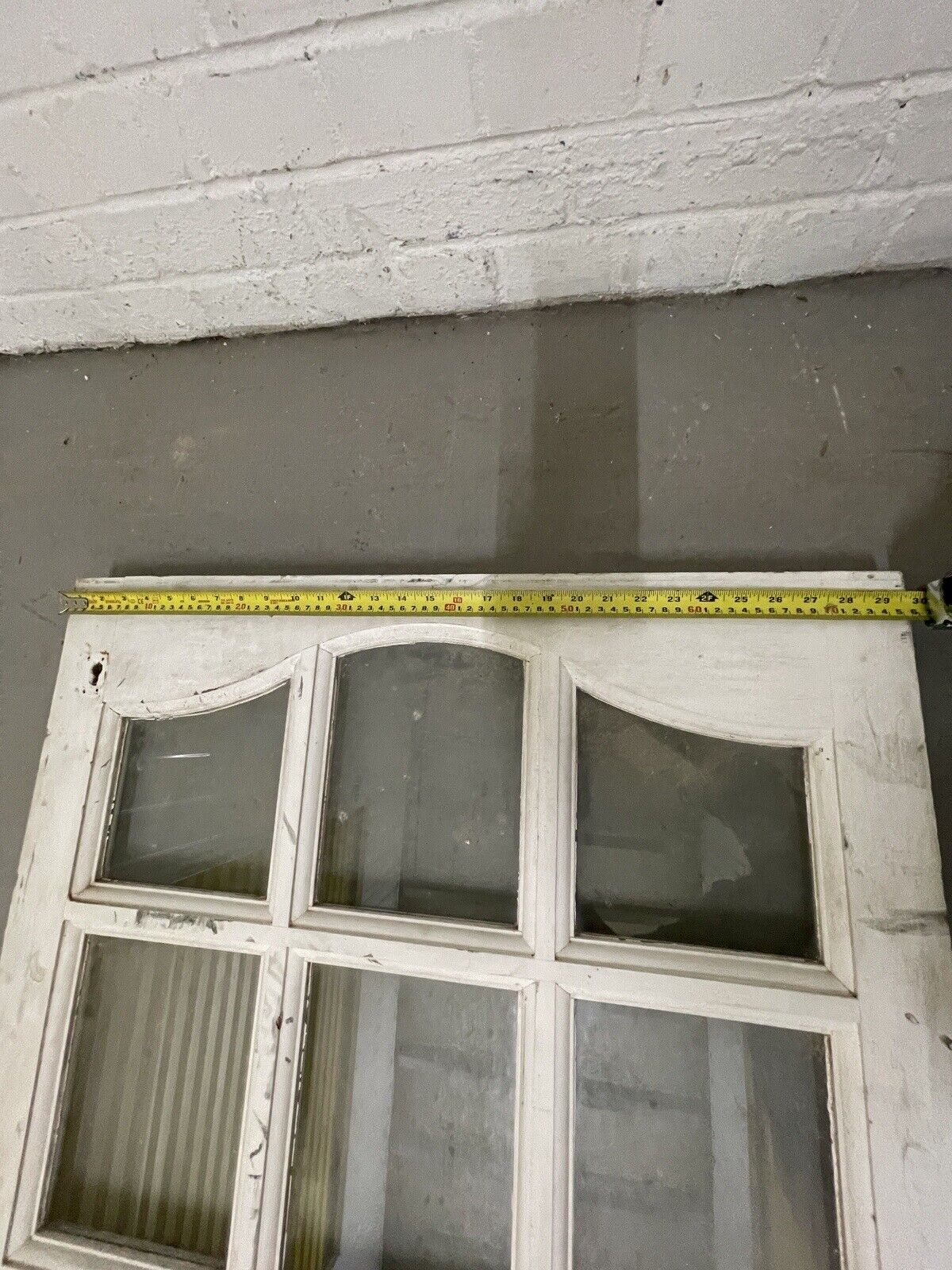 Solid Hardwood External Glass panel Stable Door 1800 X 755mm