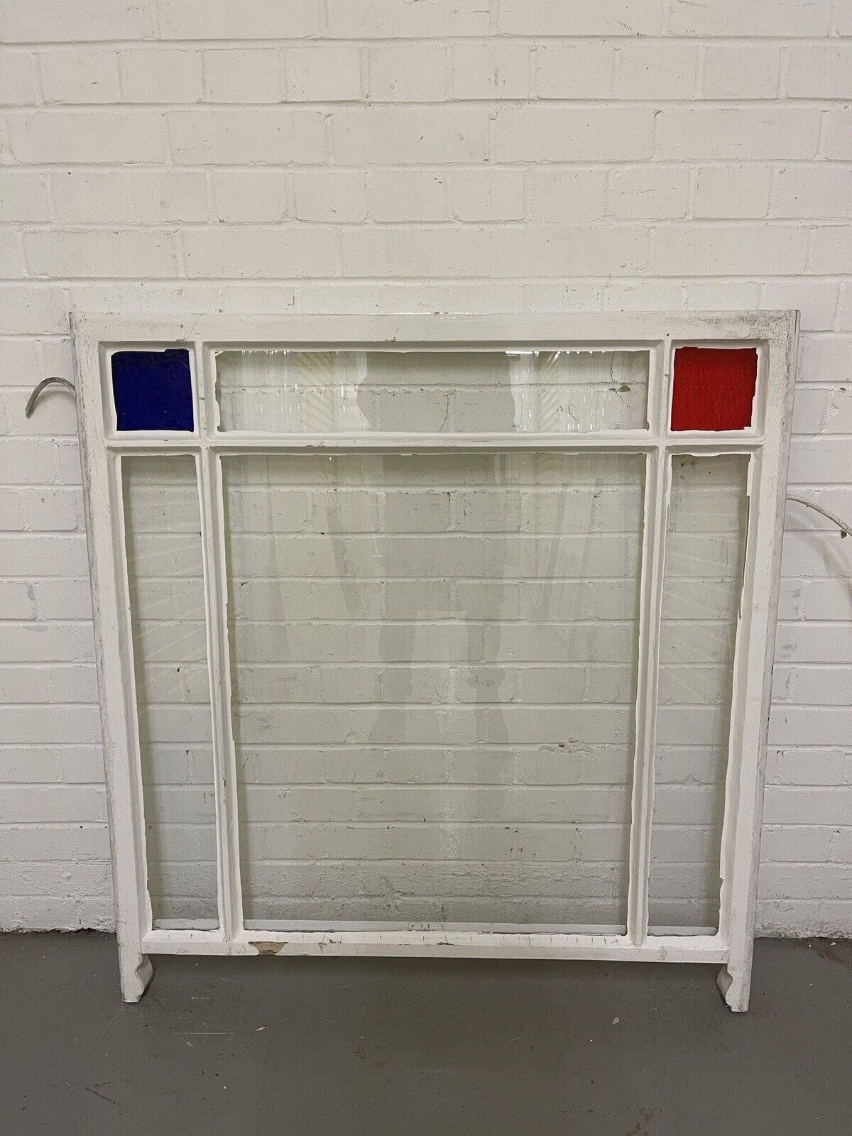 Reclaimed Old Edwardian 6 Panel Wooden Panel Sash Window 1115 x 1040mm
