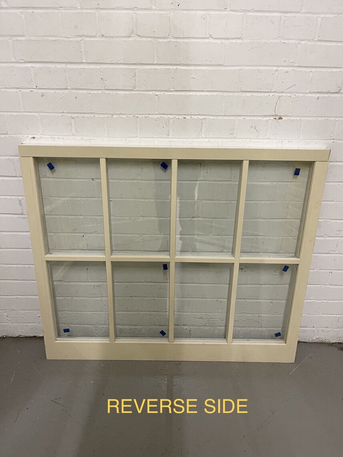 Pair Of Modern Georgian Bespoke Wooden 8 Panel Window 940 x 1070 907mm x 1070mm