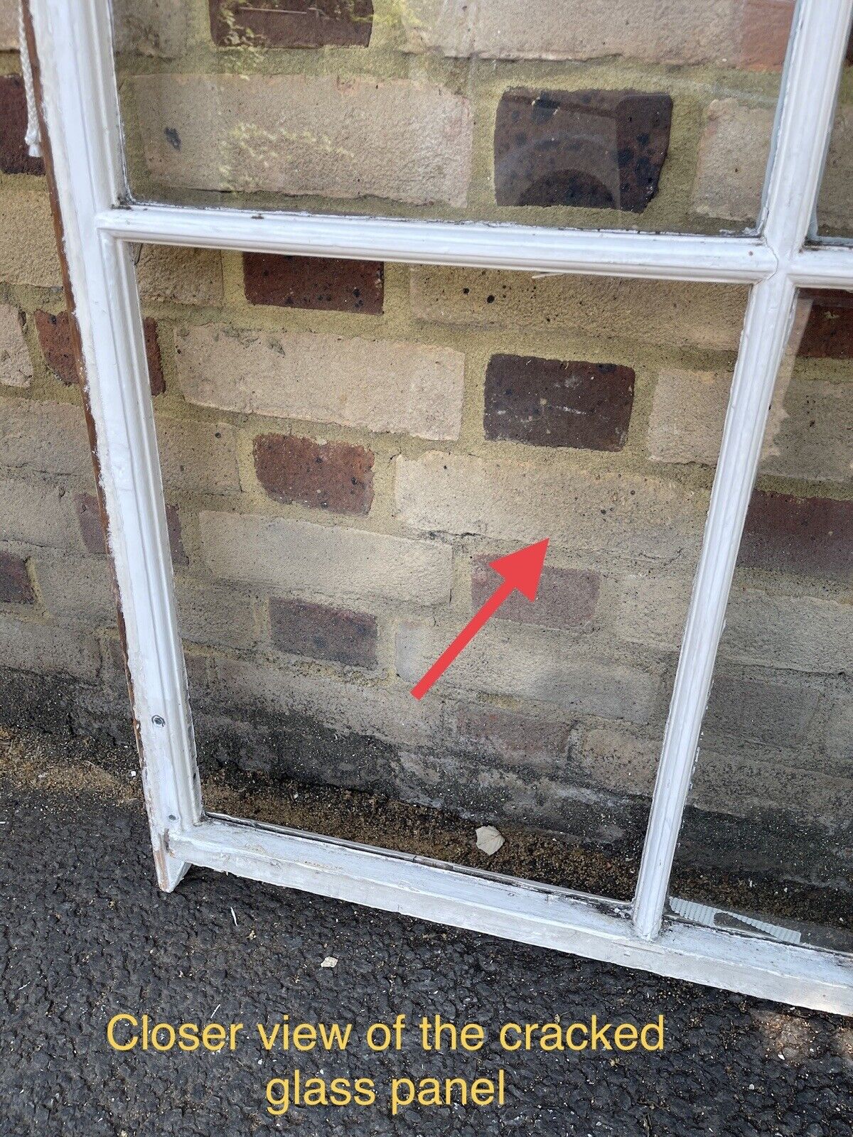Pair Of Reclaimed Georgian 6 Panel Wooden Panel Sash Window 1055x1205 1025x1210