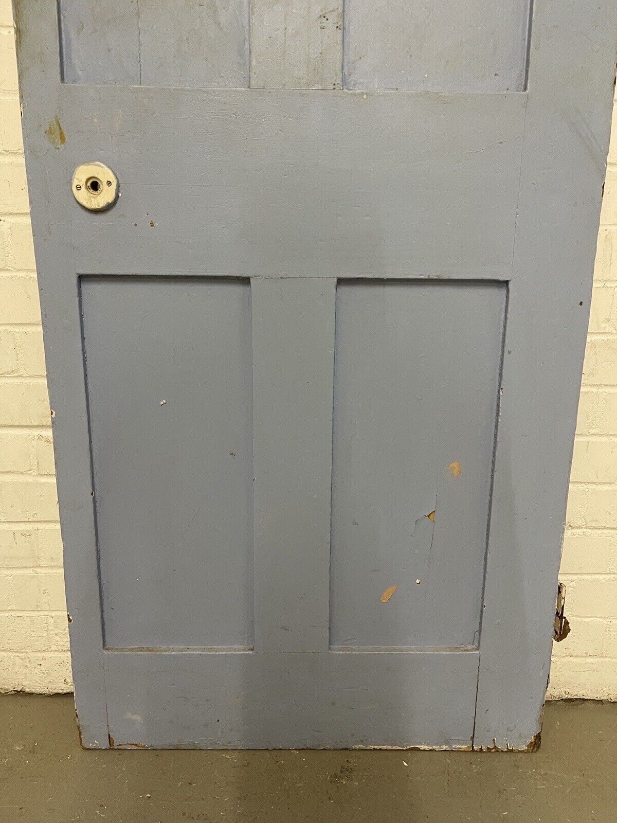 Rare Reclaimed Victorian Pine Internal 4 panel Door 1930 x 710mm Or 705mm