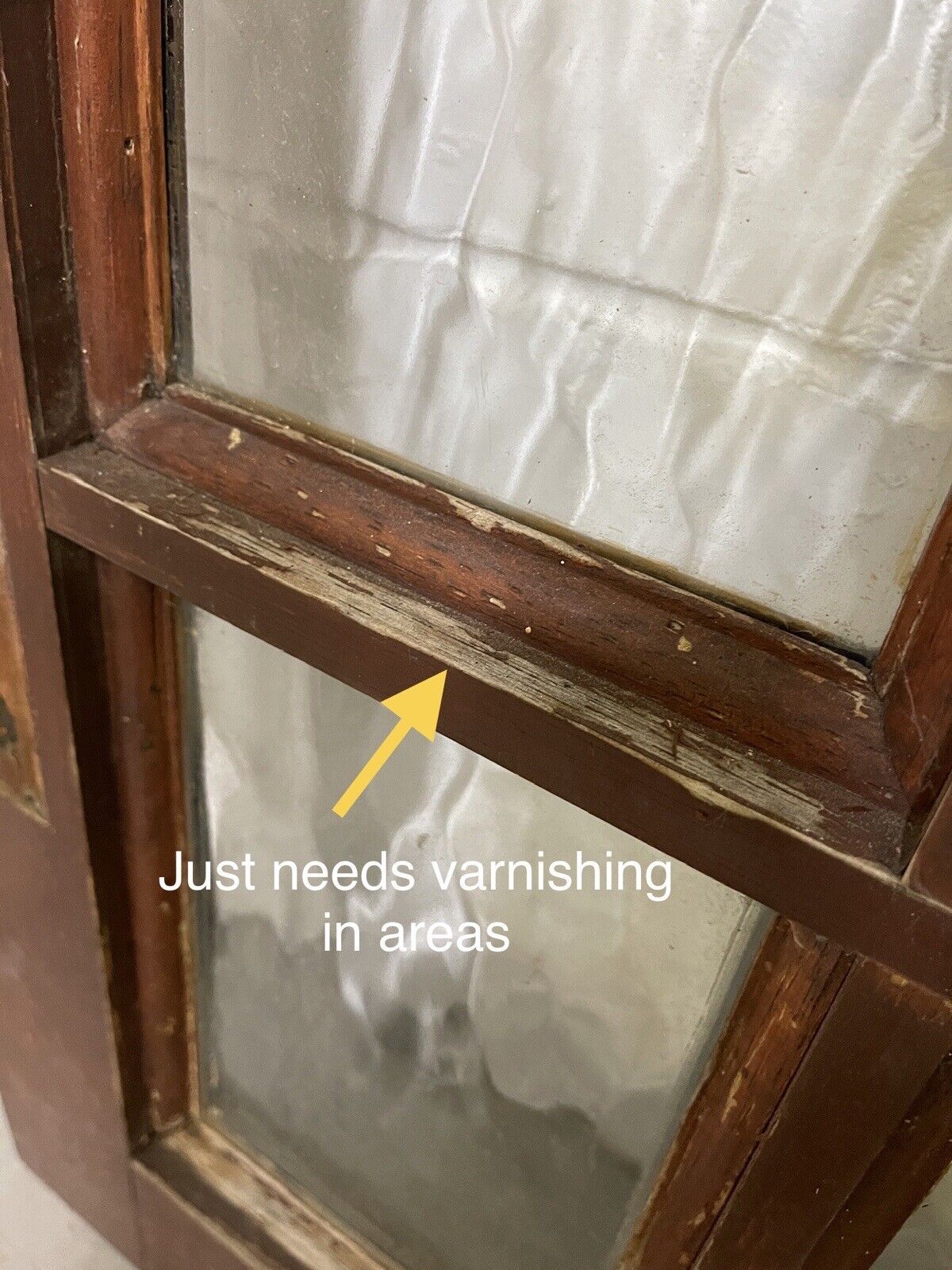 Solid Hardwood External Glass panel Stable Door 1955 X 748mm
