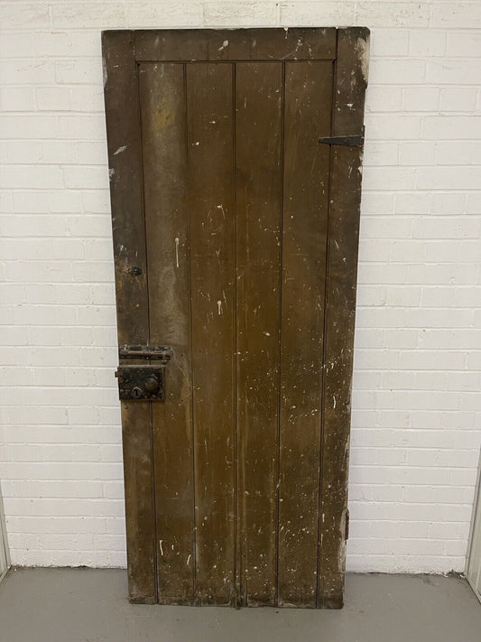 Reclaimed Victorian Edwardian Internal Door or Barn door 1910 x 780mm