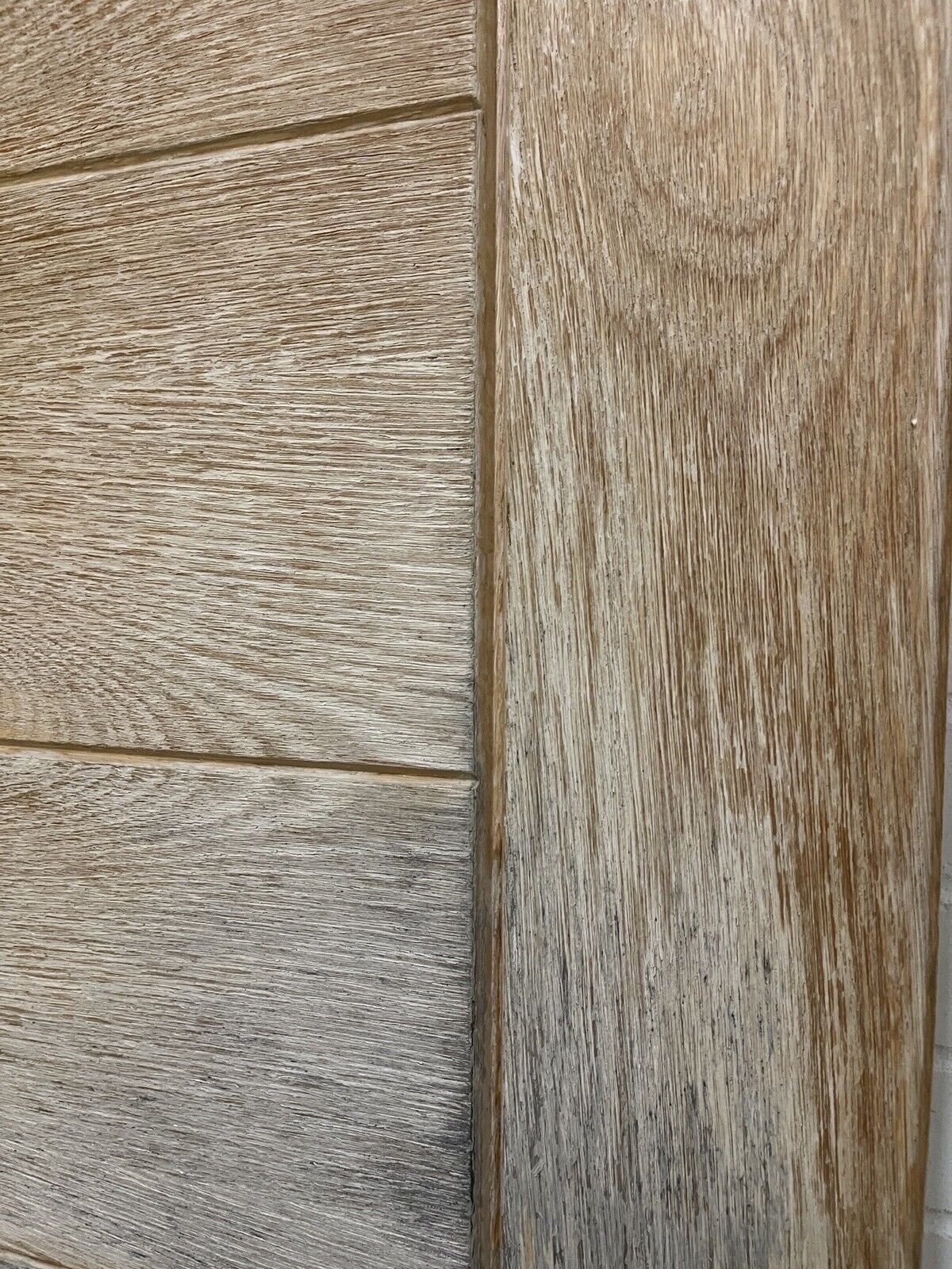 Oak Veneer Bespoke Wooden External Front Door 1965 x 840mm