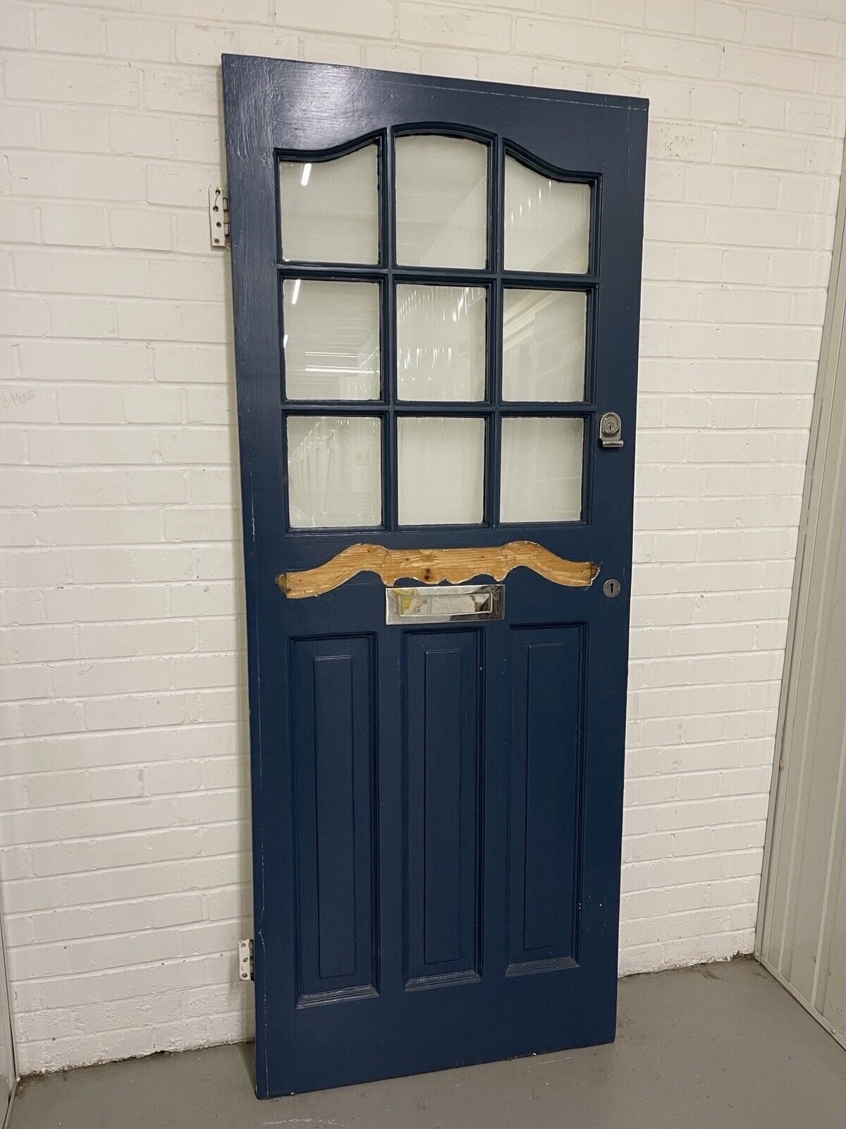 Reclaimed Victorian Wooden Panel External Front Door 2020 x 810mm