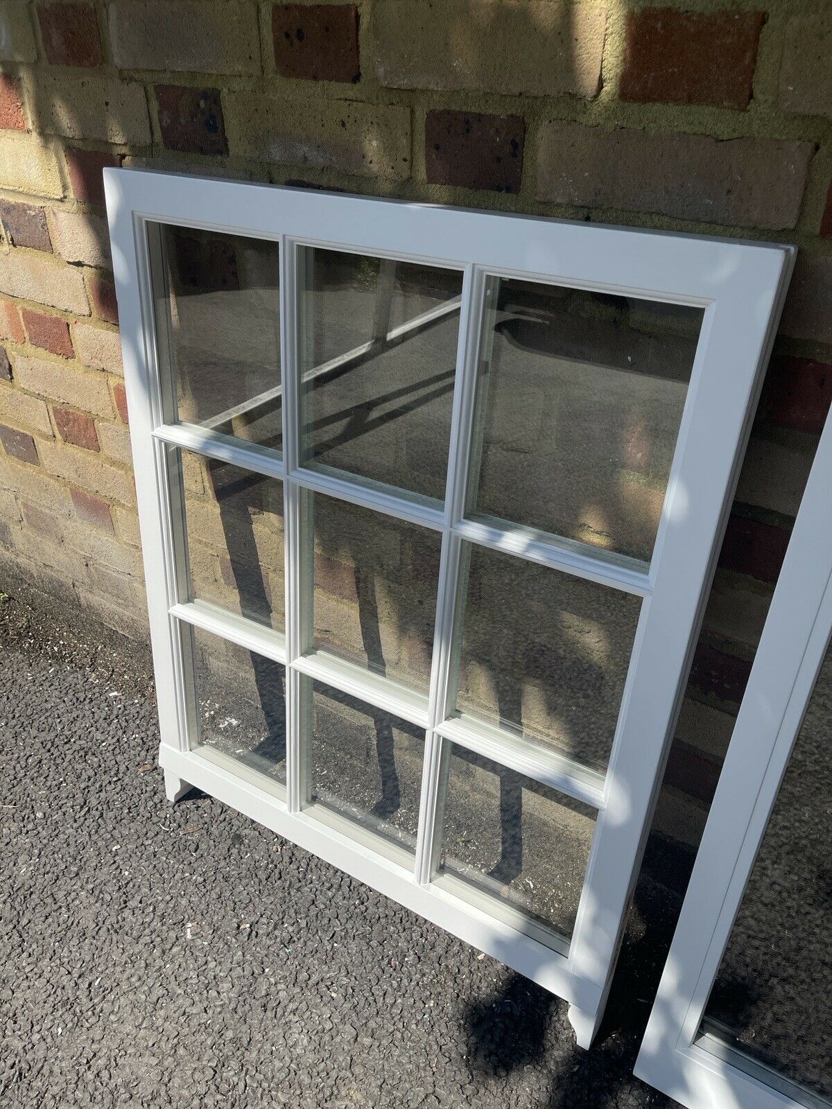 Modern Georgian Bar Double Glazed Matching Wooden Sash Windows Top and Bottom