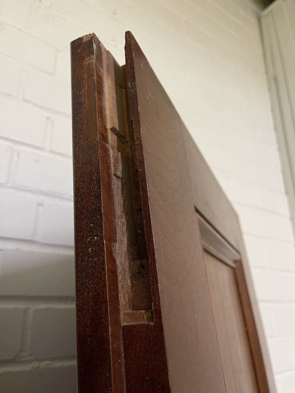 Reclaimed Large French Mahogany Wooden Double Doors Provenance Knightsbridge
