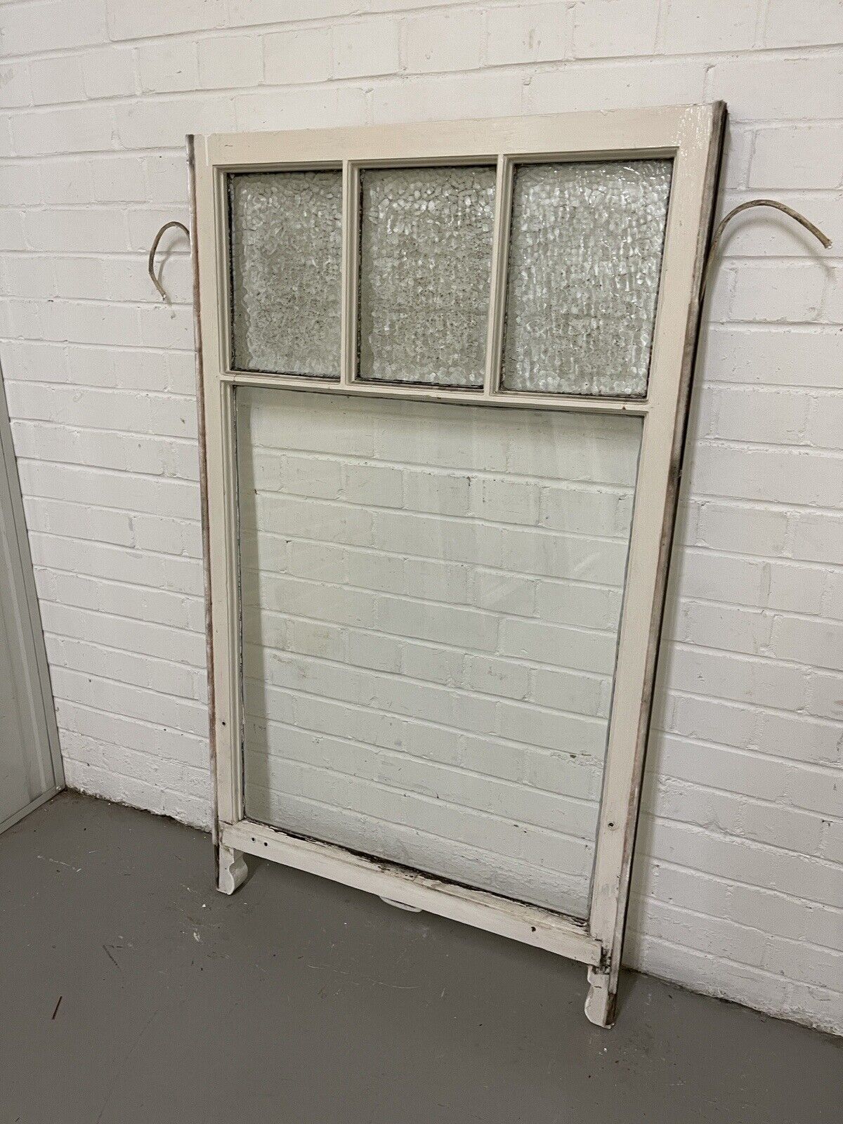 Reclaimed Old Georgian 4 Panel Wooden Window 760mm x 1320mm
