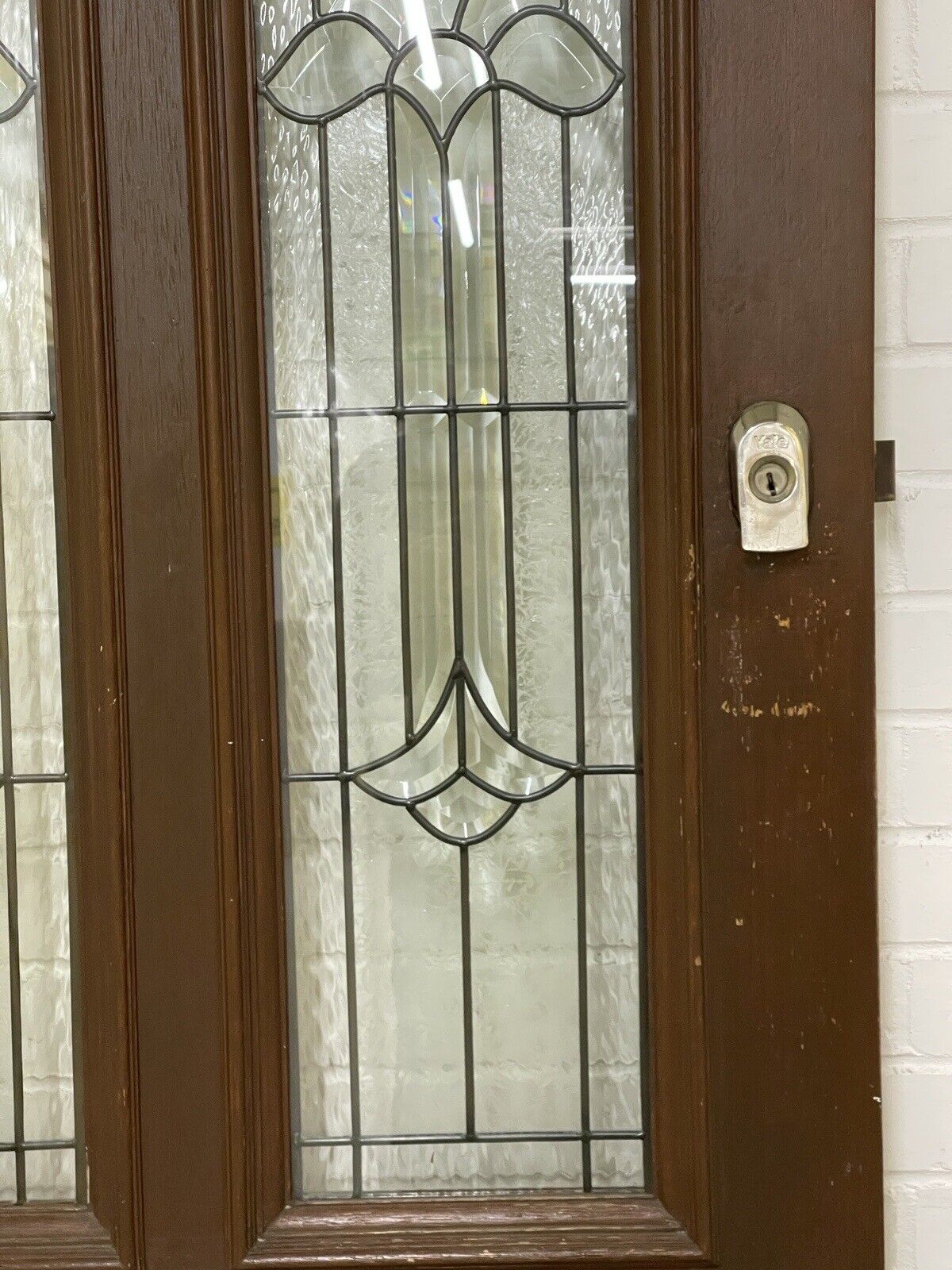 Reclaimed Victorian Style Wooden Panel External Front Door 1980 1965 x 840mm