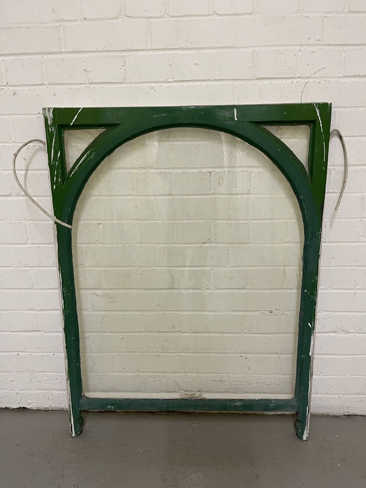 Reclaimed Old Edwardian Arch Wooden Sash Window 765 x 1017mm