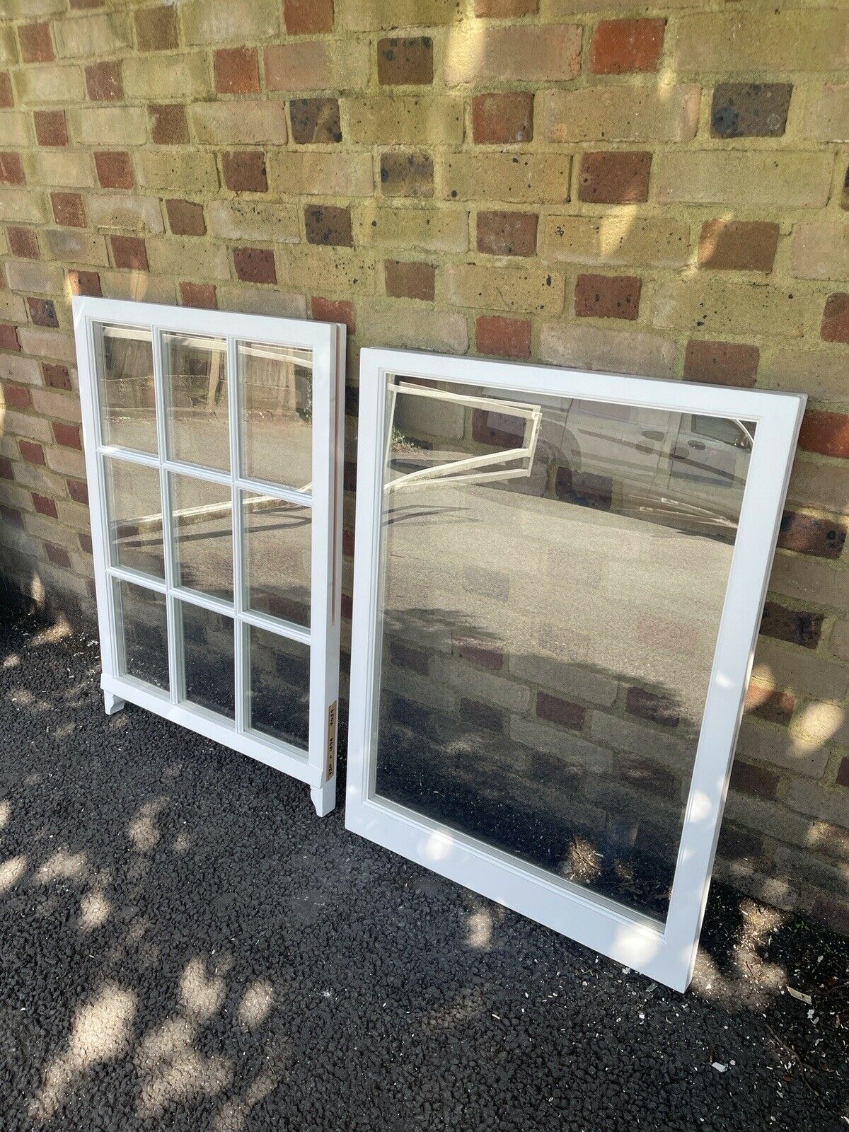 Modern Georgian Bar Double Glazed Matching Wooden Sash Windows Top and Bottom