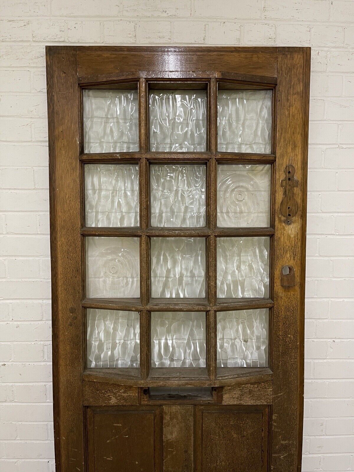 Reclaimed Bow Wooden Panel Front Door 1980 x 833mm