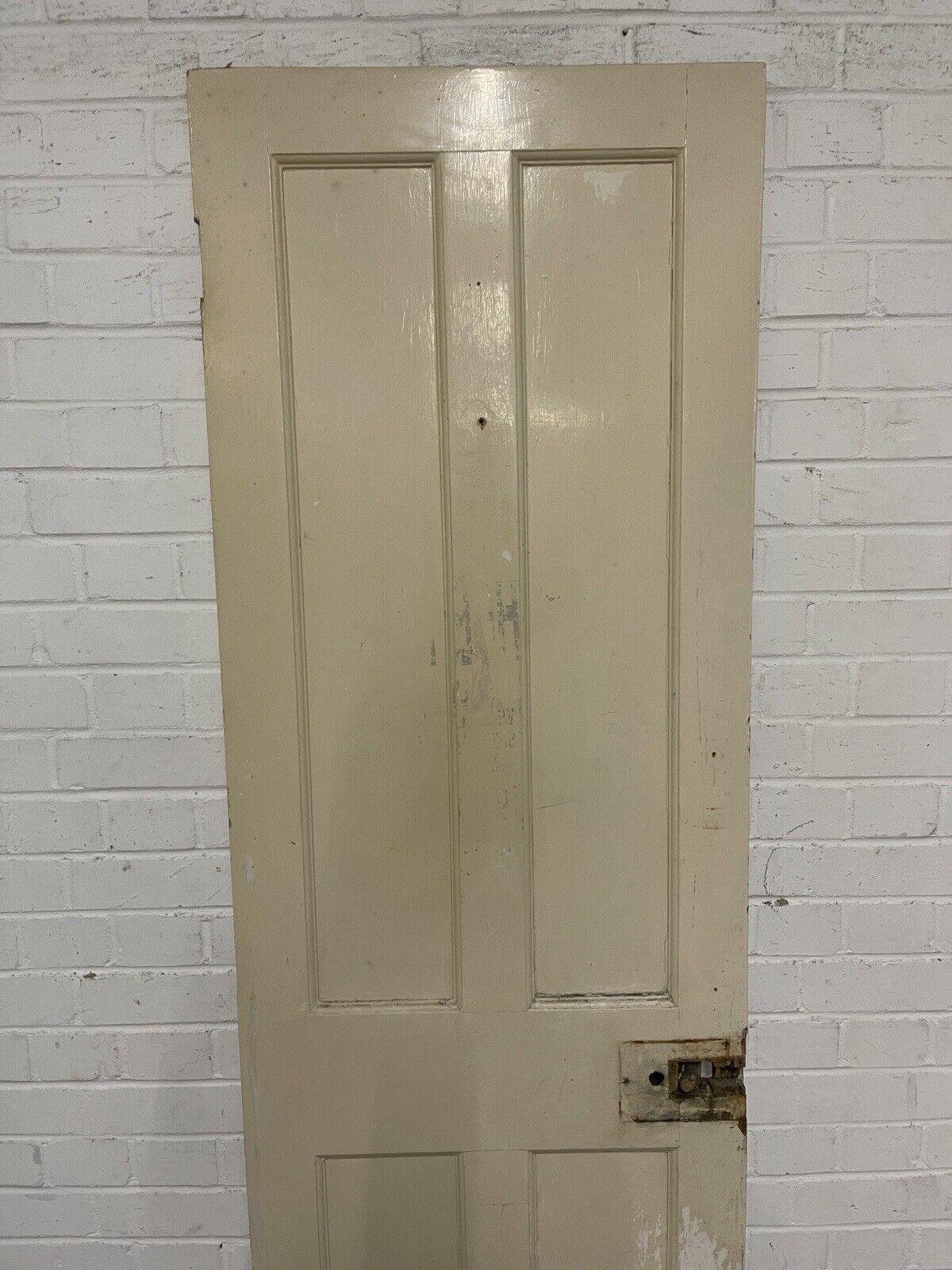 Reclaimed Victorian Pine Internal 4 panel Door 1945 x 605mm