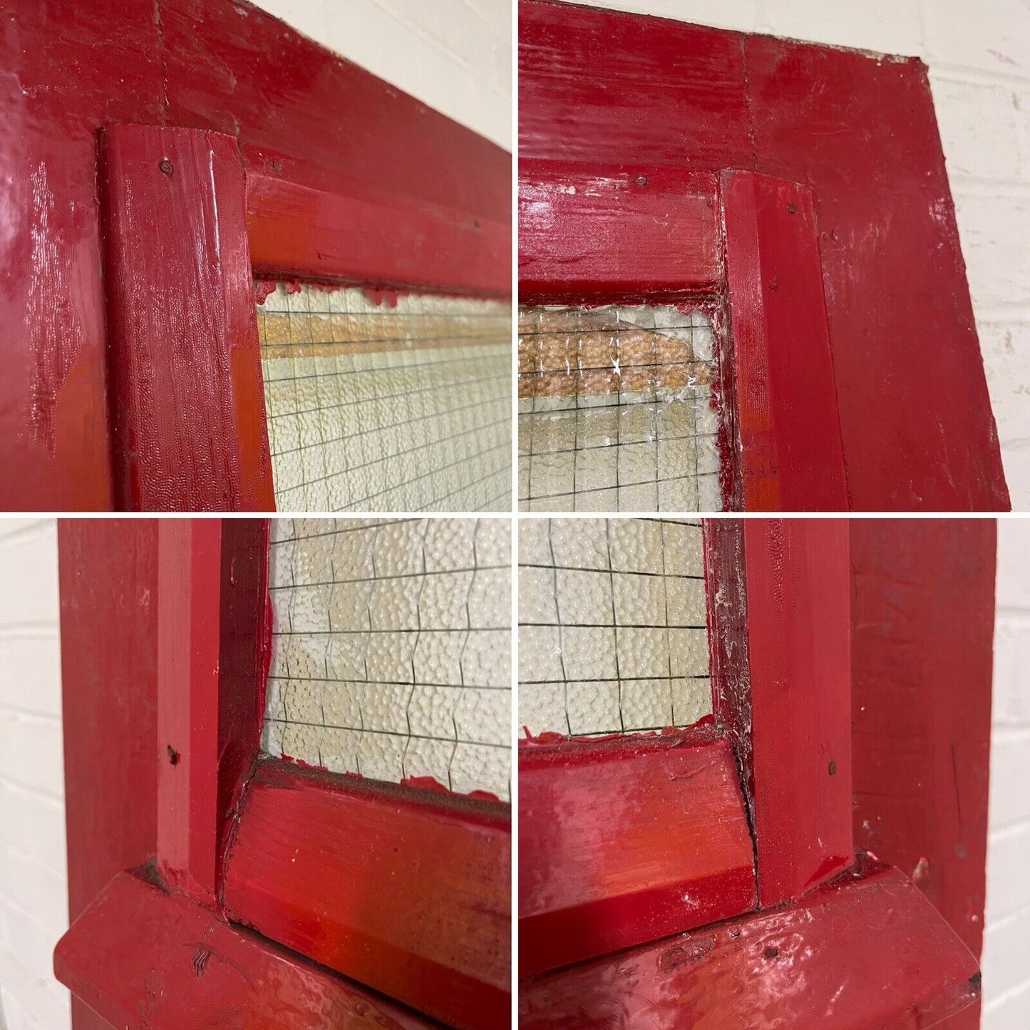 Reclaimed Victorian Edwardian Wooden Panel Front Door 2130 x 910mm